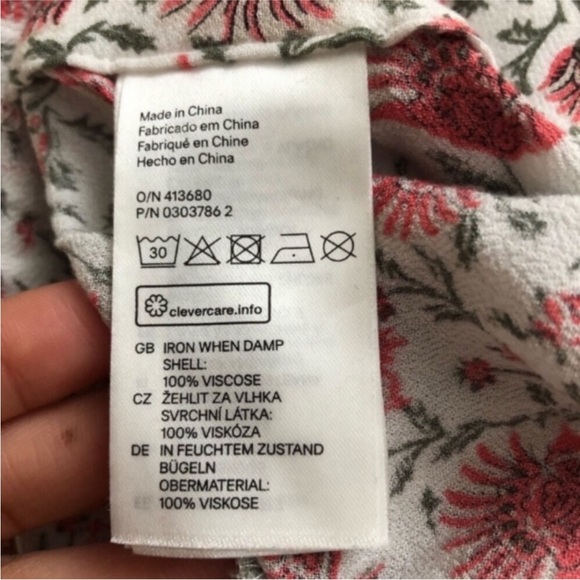 H&M Floral Skater Miniskirt - Picture 3 of 5